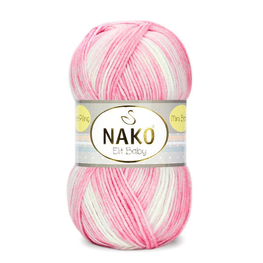 Nako Elit Baby Mini Batik 32454 yarn by YarnPark