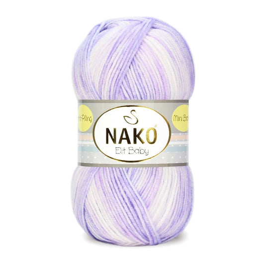 Nako Elit Baby Mini Batik 32460 yarn by YarnPark