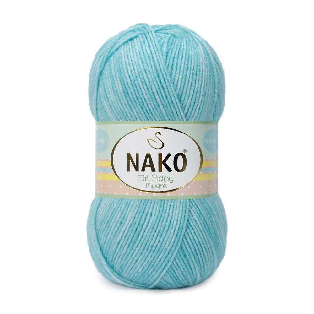 Nako Elit Baby Muare 31705 yarn by YarnPark