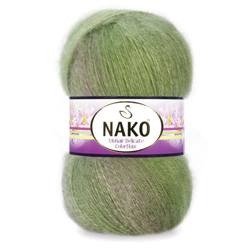 Nako Mohair Delicate Colorflow 76057 yarn by YarnPark