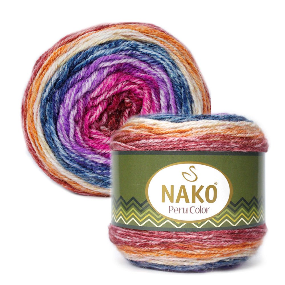 Nako Peru Color 32187 yarn by YarnPark