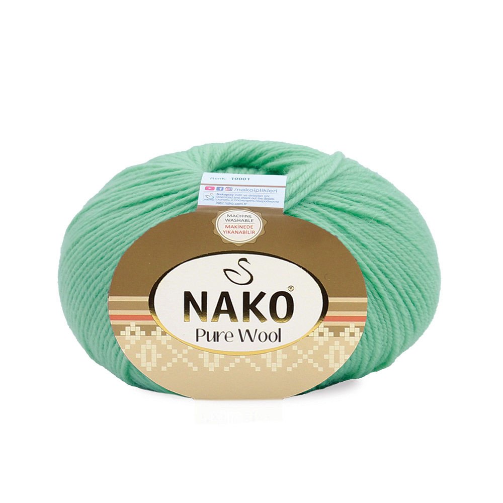 Nako Pure Wool 10001 yarn by YarnPark