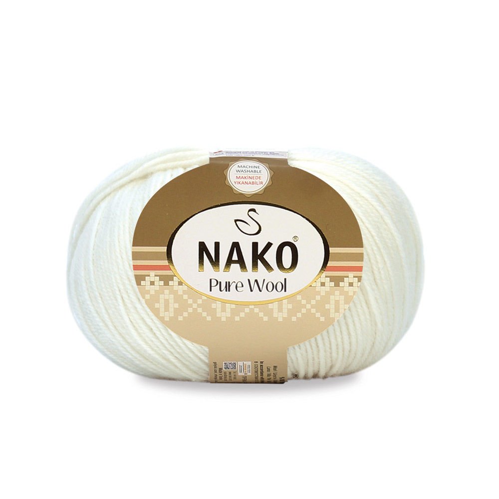 Nako Pure Wool 208 yarn by YarnPark