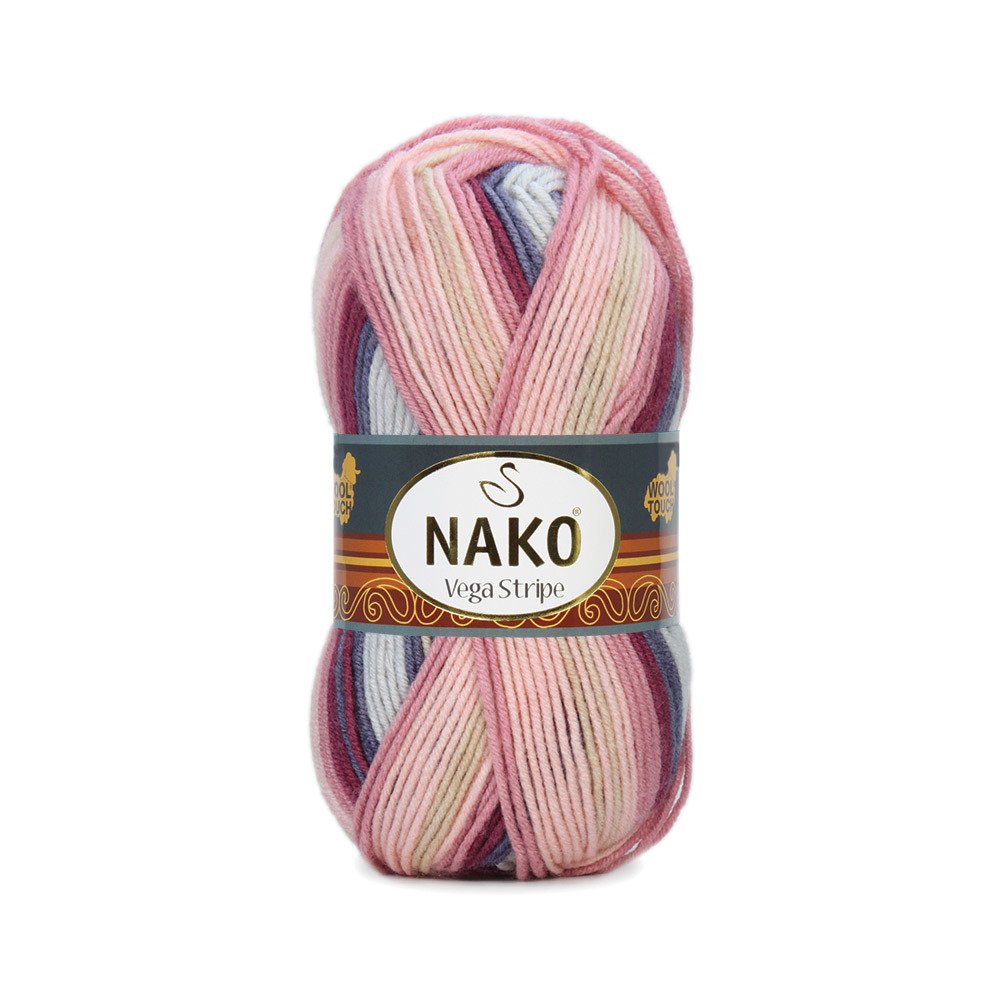 Nako Vega Stripe 82415 yarn by YarnPark