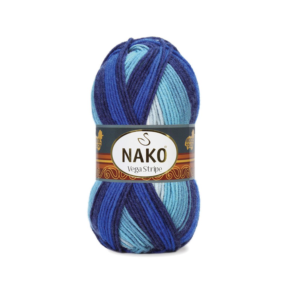 Nako Vega Stripe 82423 yarn by YarnPark