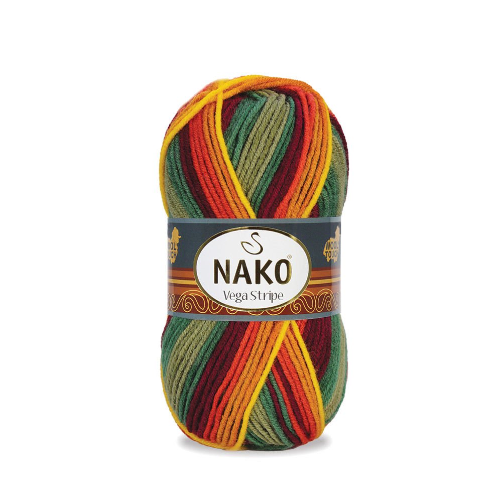 Nako Vega Stripe 83599 yarn by YarnPark