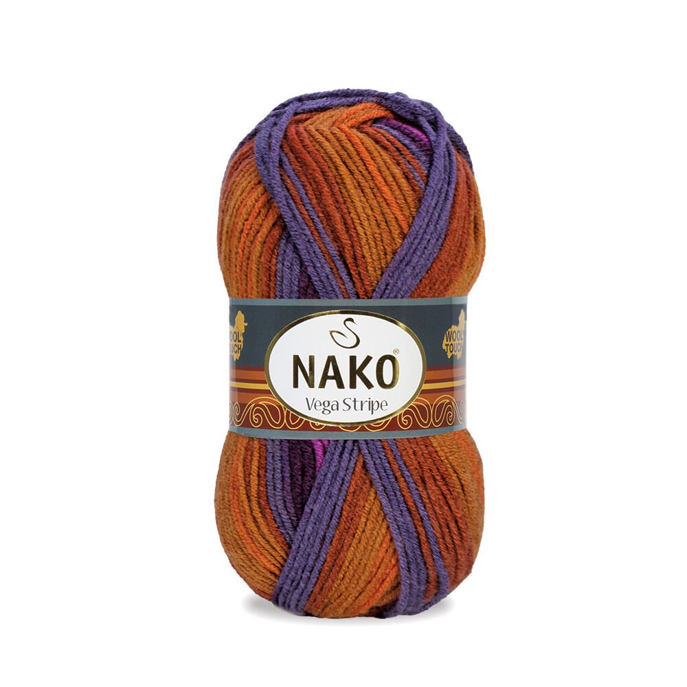 Nako Vega Stripe 83603 yarn by YarnPark