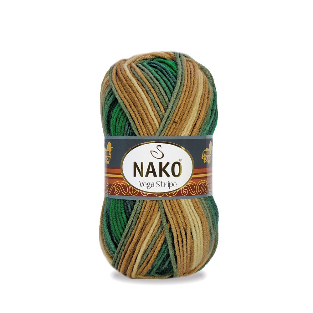 Nako Vega Stripe 83605 yarn by YarnPark