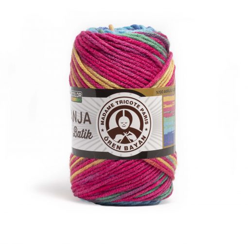 Madame Tricote Paris Tanja Batik 500 Multicolor Yarn by YarnPark