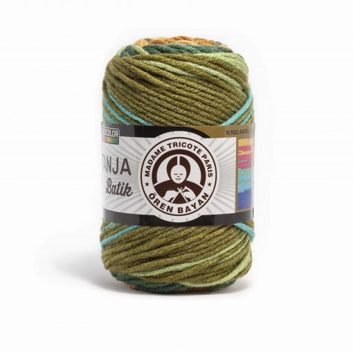 Madame Tricote Paris Tanja Batik 504 Multicolor Yarn by YarnPark