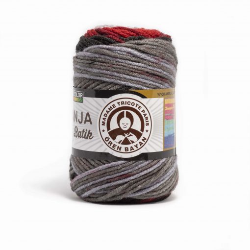 Madame Tricote Paris Tanja Batik 505 Multicolor Yarn by YarnPark