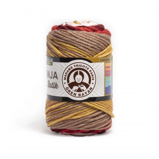 Madame Tricote Paris Tanja Batik 506 Multicolor Yarn by YarnPark