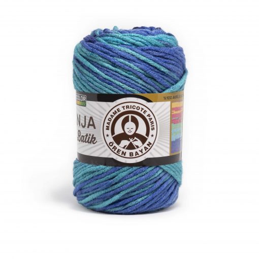 Madame Tricote Paris Tanja Batik 509 Multicolor Yarn by YarnPark