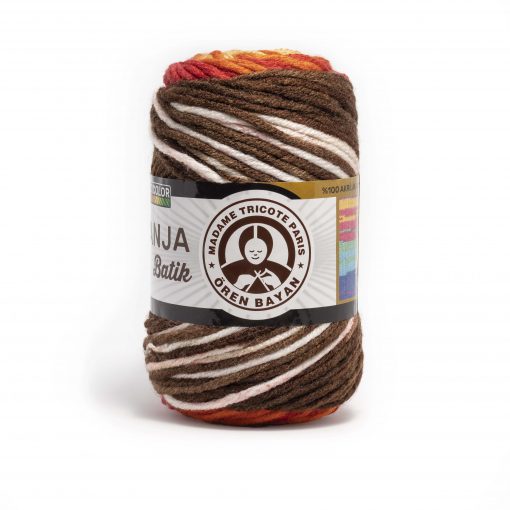 Madame Tricote Paris Tanja Batik 511 Multicolor Yarn by YarnPark
