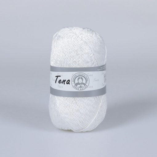 Madame Tricote Paris Tena 0000 Cotton Blend Yarn by YarnPark