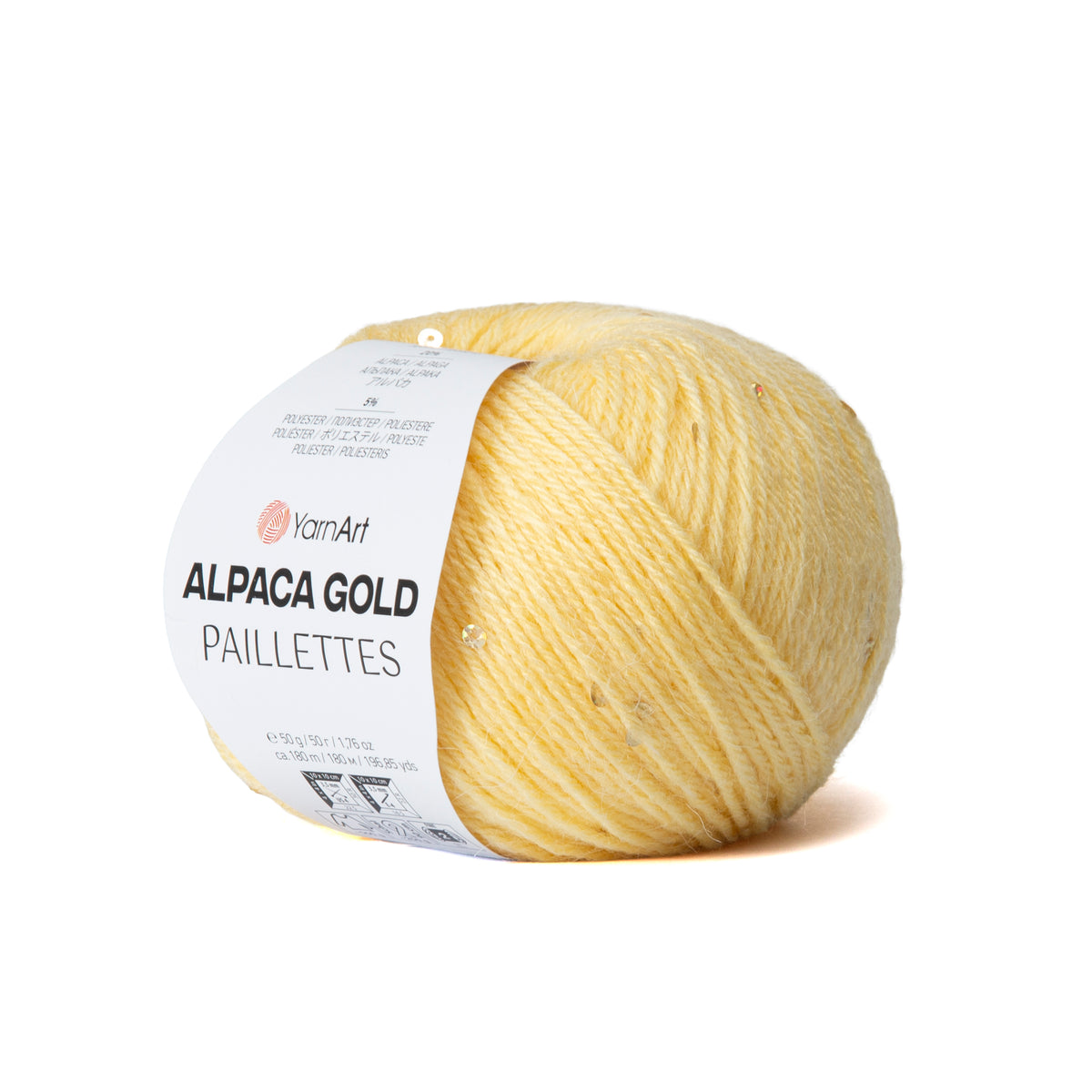 YarnArt Alpaca Gold Paillettes 9318