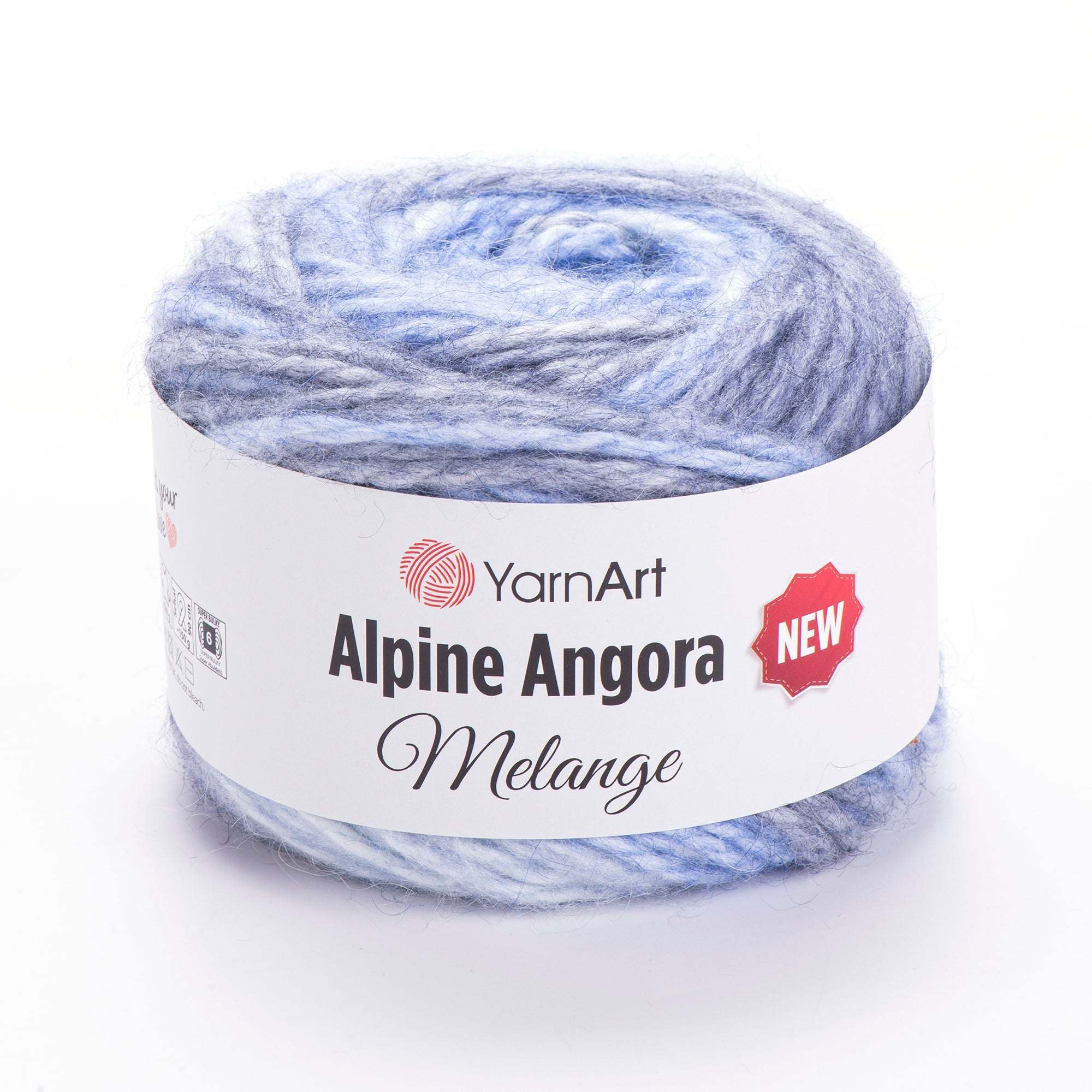YarnArt Alpine Angora Melange New 6401 yarn by YarnPark