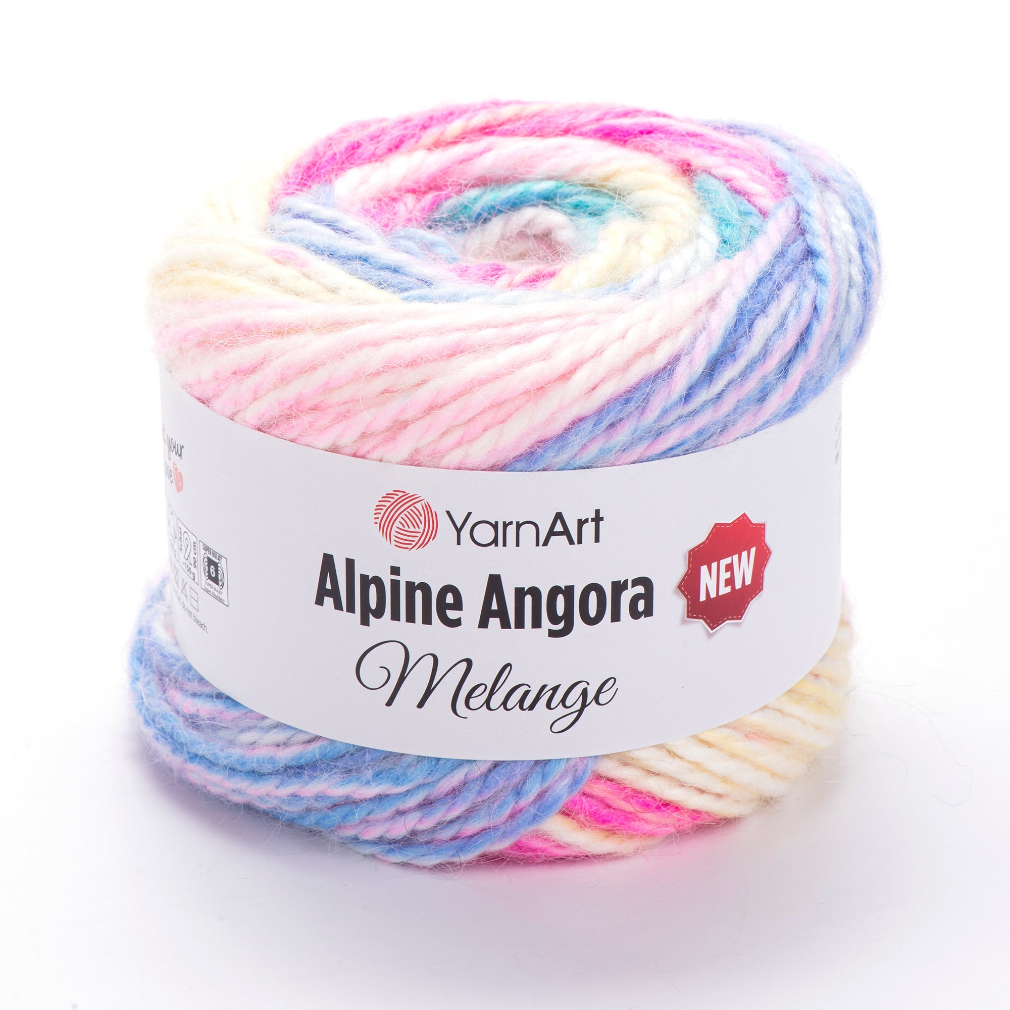 YarnArt Alpine Angora Melange New 6402 yarn by YarnPark