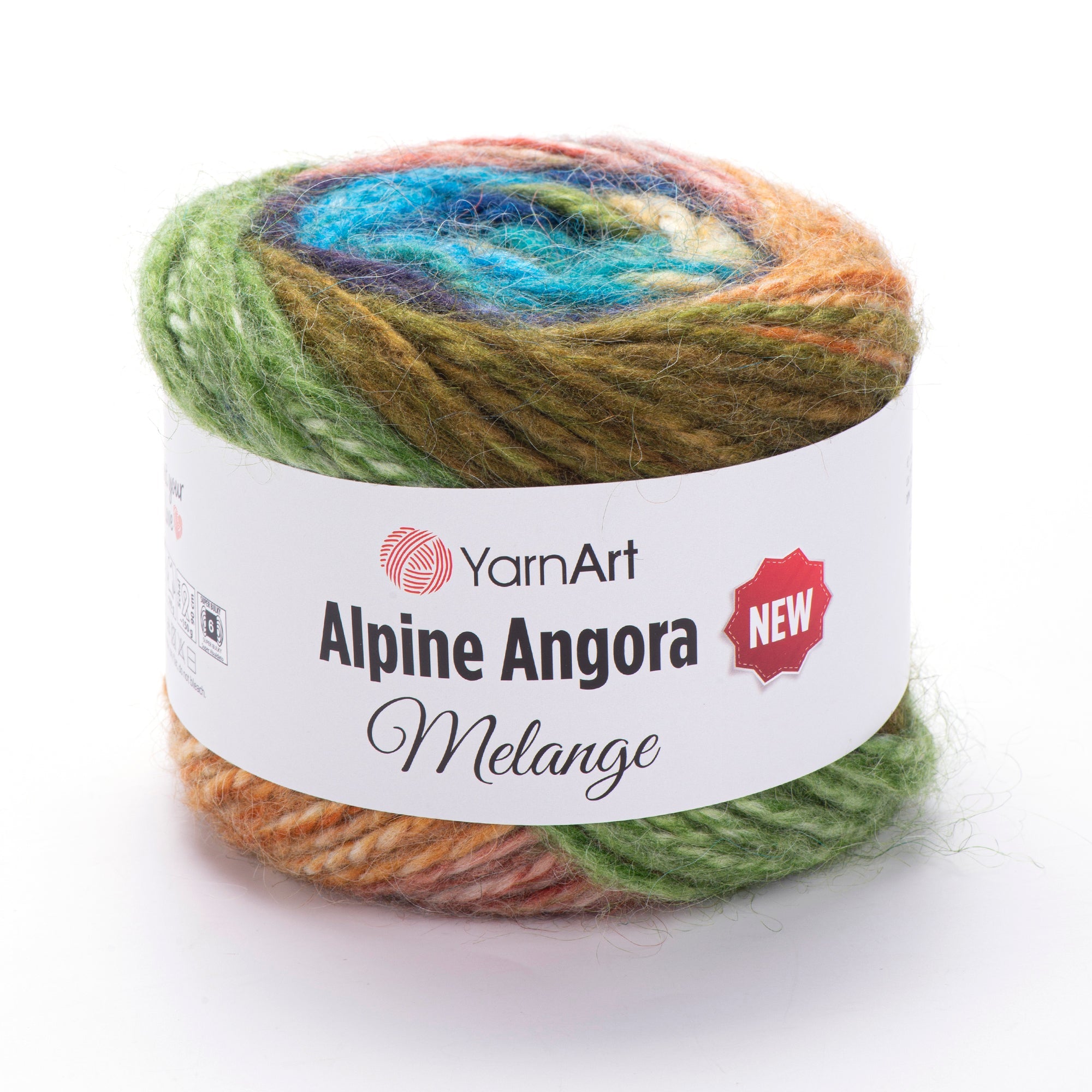 YarnArt Alpine Angora Melange New 6404 yarn by YarnPark