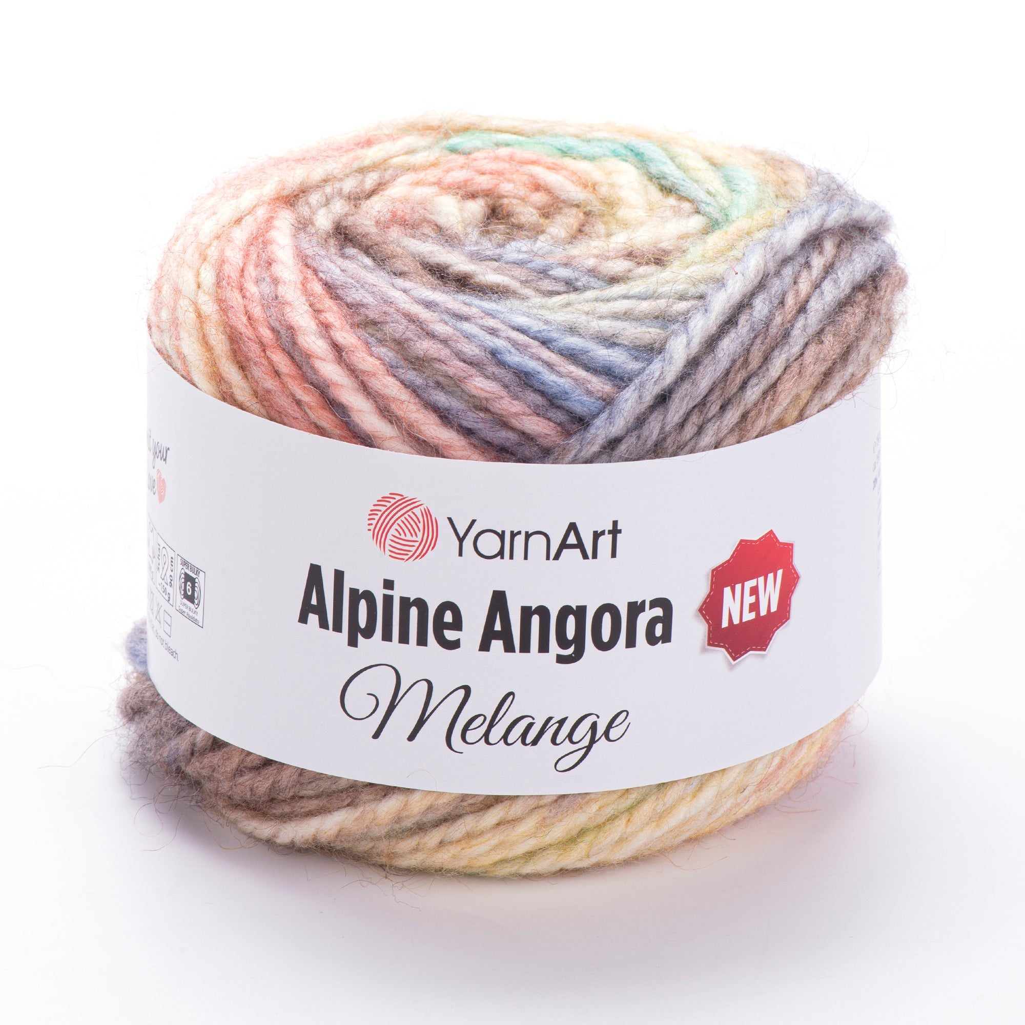 YarnArt Alpine Angora Melange New 6405 yarn by YarnPark