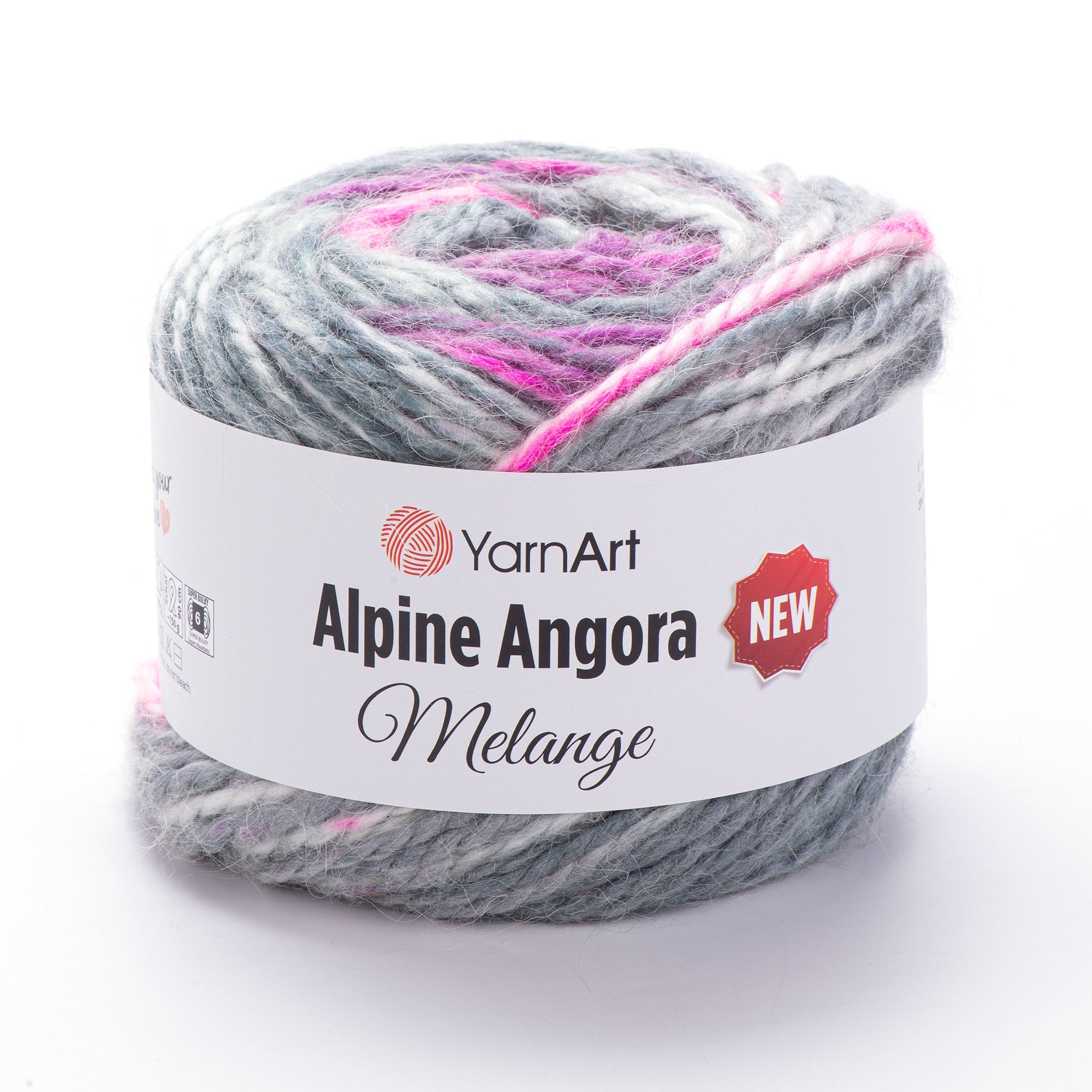 YarnArt Alpine Angora Melange New 6409 yarn by YarnPark