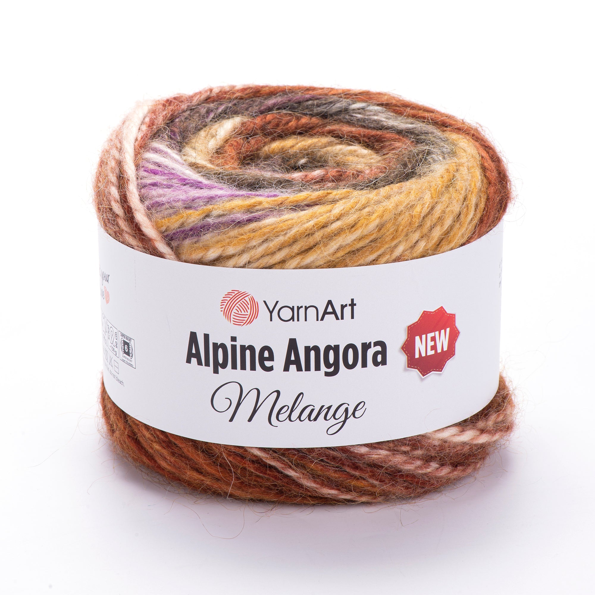 YarnArt Alpine Angora Melange New 6410 yarn by YarnPark