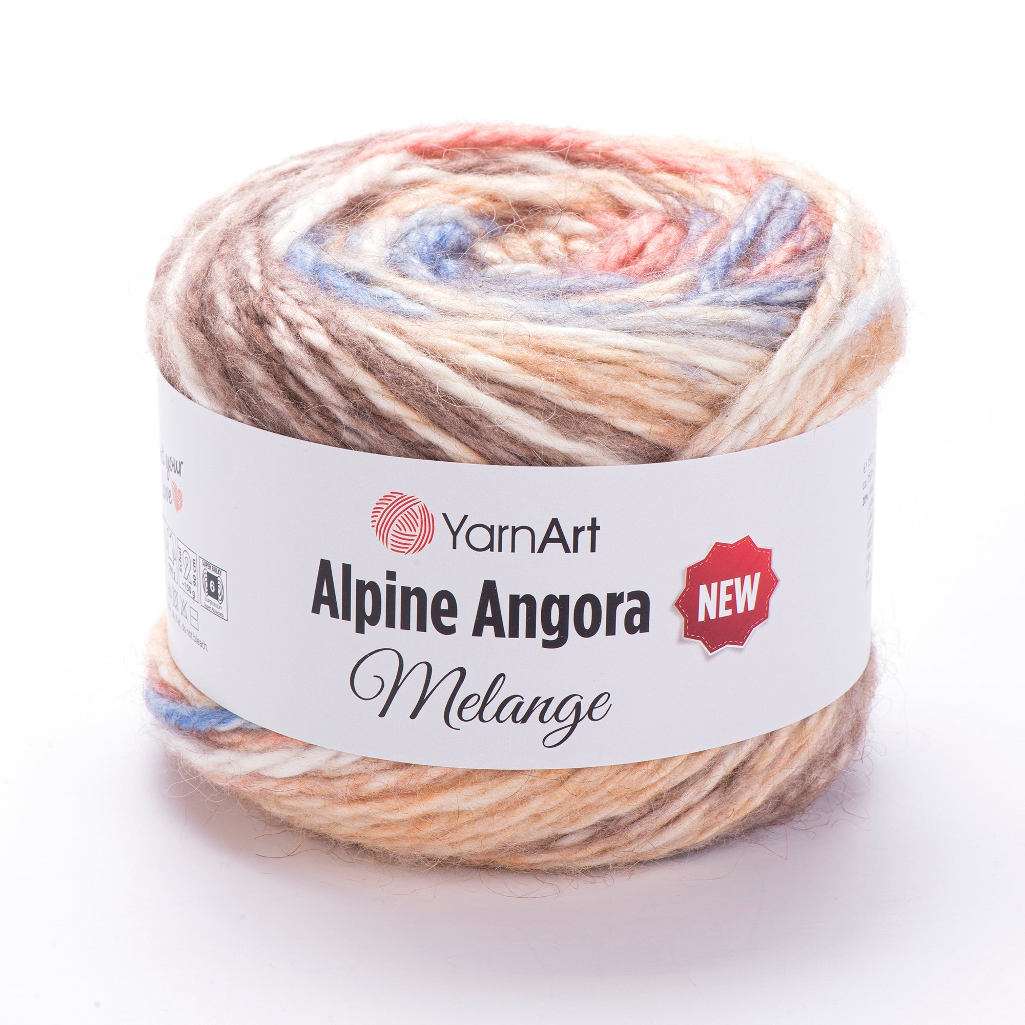 YarnArt Alpine Angora Melange New 6411 yarn by YarnPark