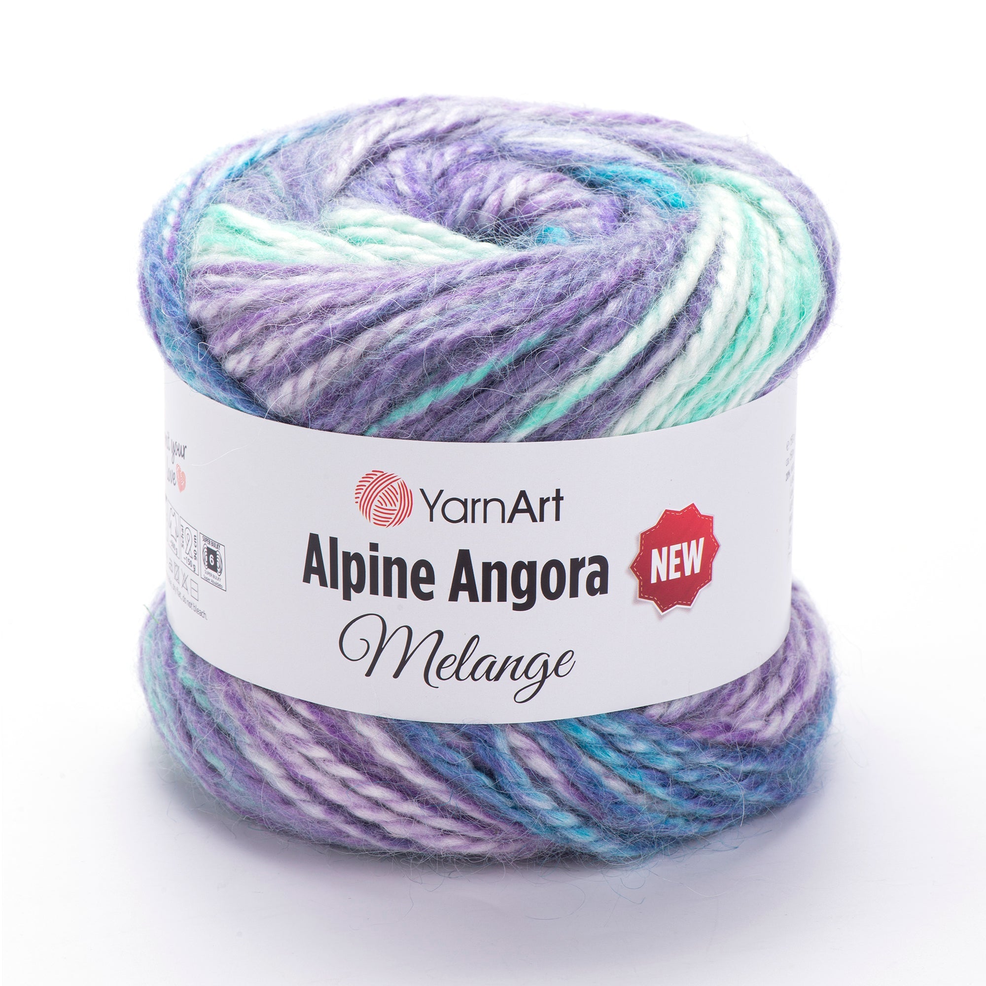 YarnArt Alpine Angora Melange New 6412 yarn by YarnPark