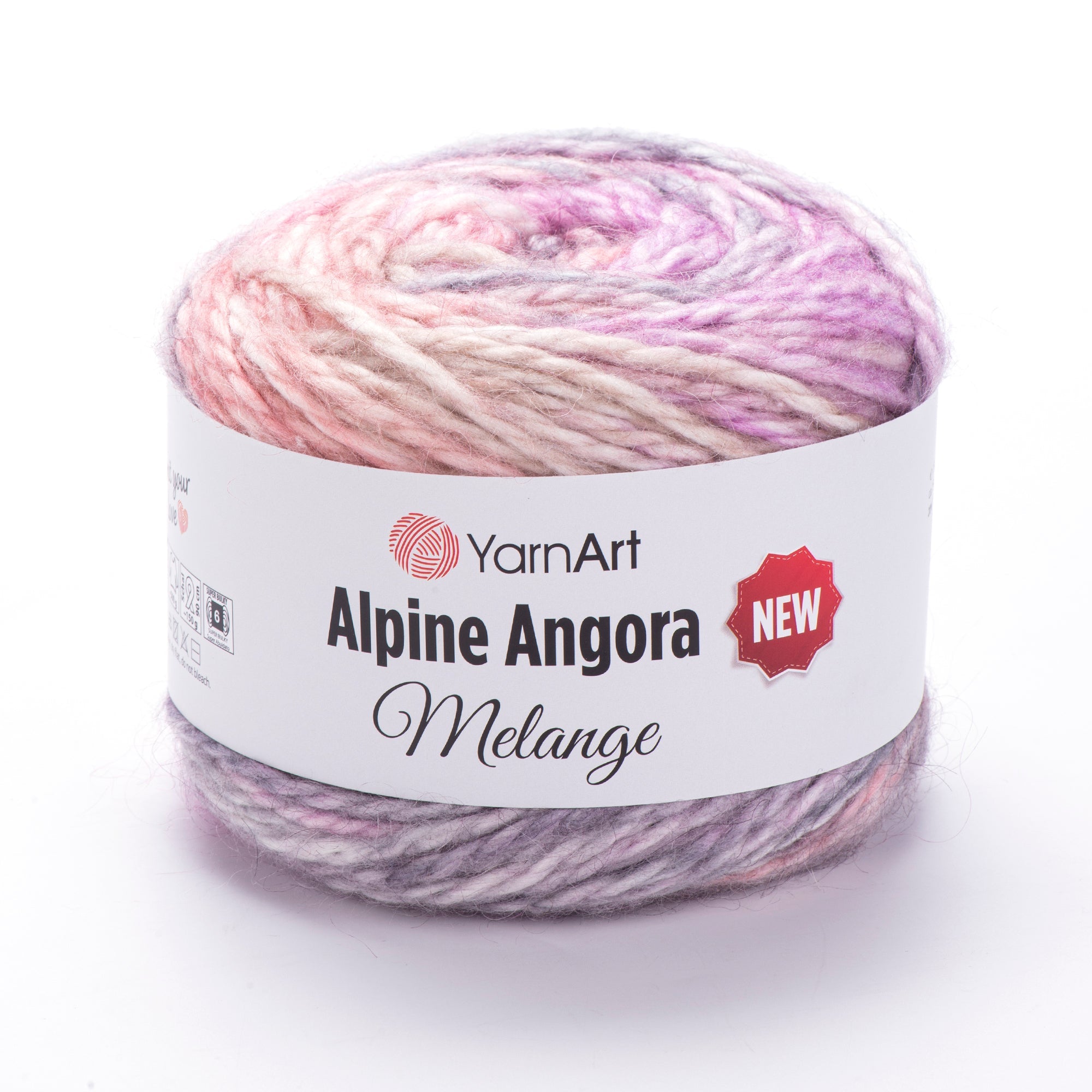 YarnArt Alpine Angora Melange New 6413 yarn by YarnPark