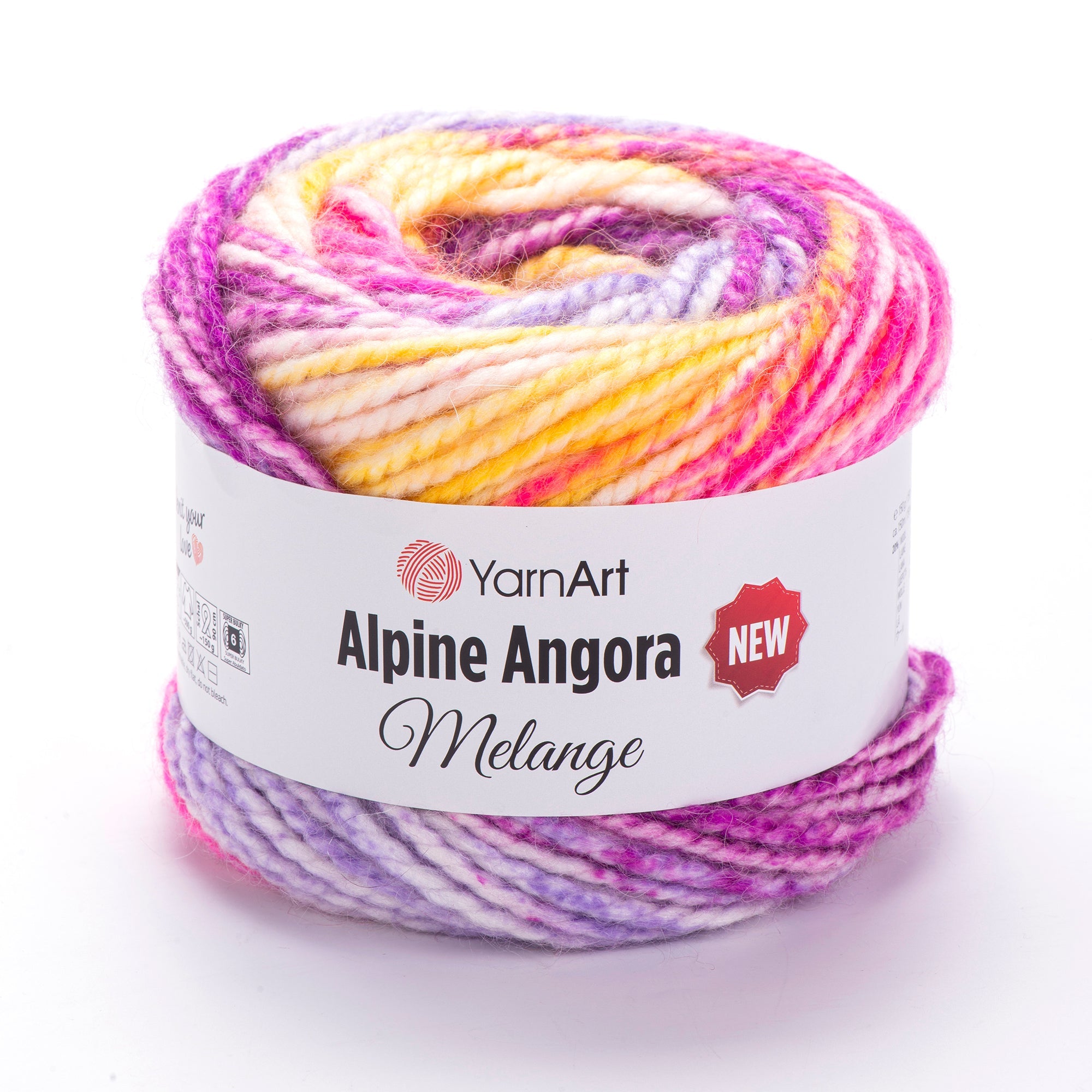 YarnArt Alpine Angora Melange New 6414 yarn by YarnPark
