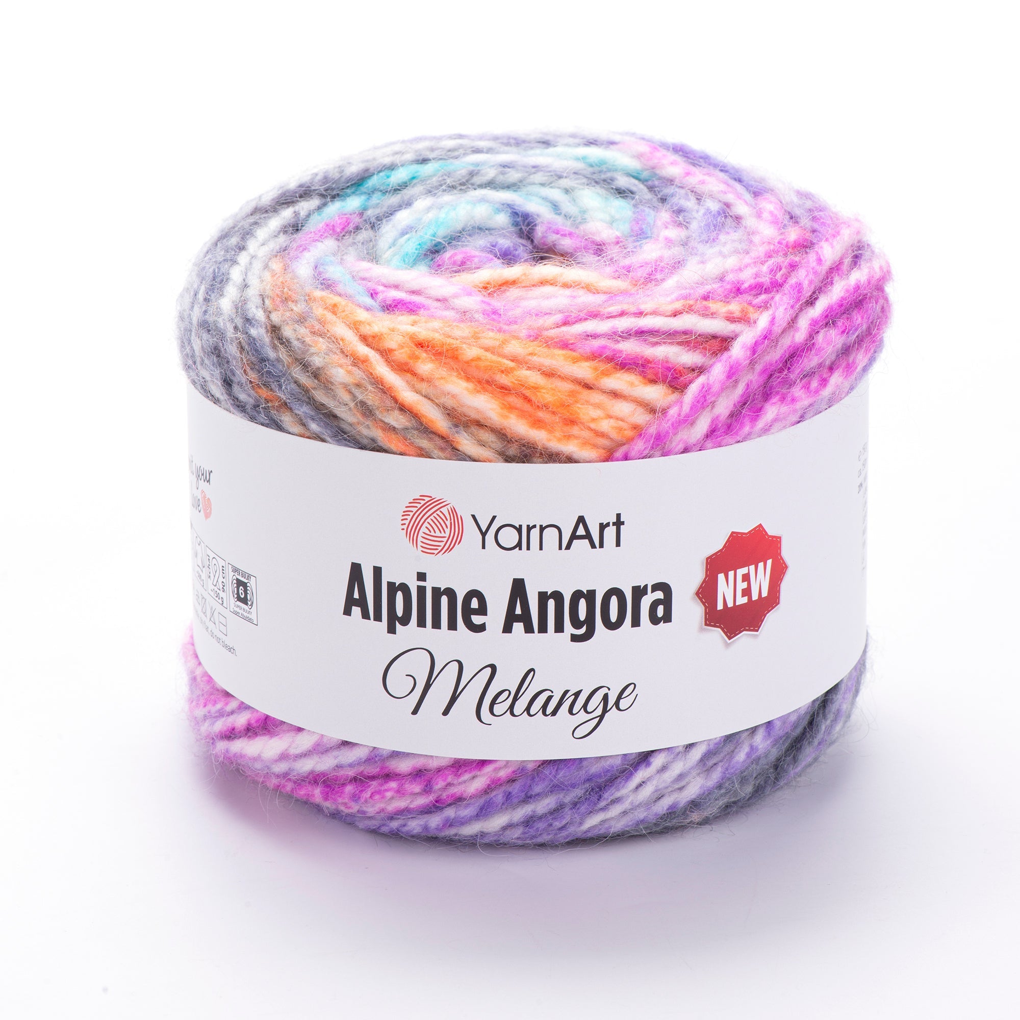 YarnArt Alpine Angora Melange New 6415 yarn by YarnPark