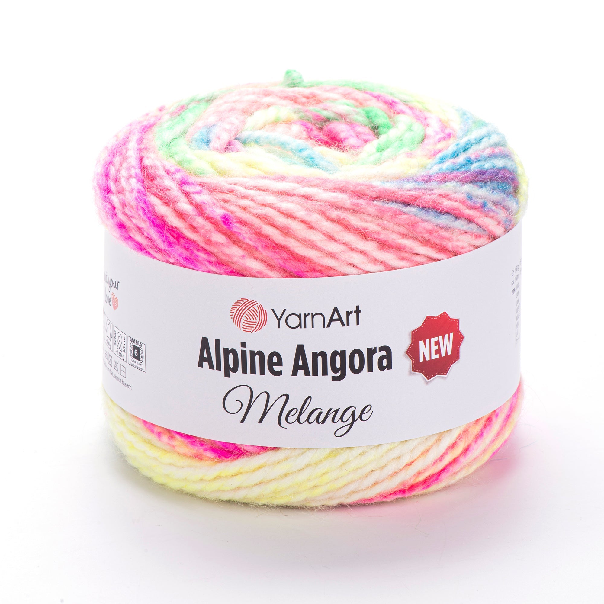 YarnArt Alpine Angora Melange New 6416 yarn by YarnPark