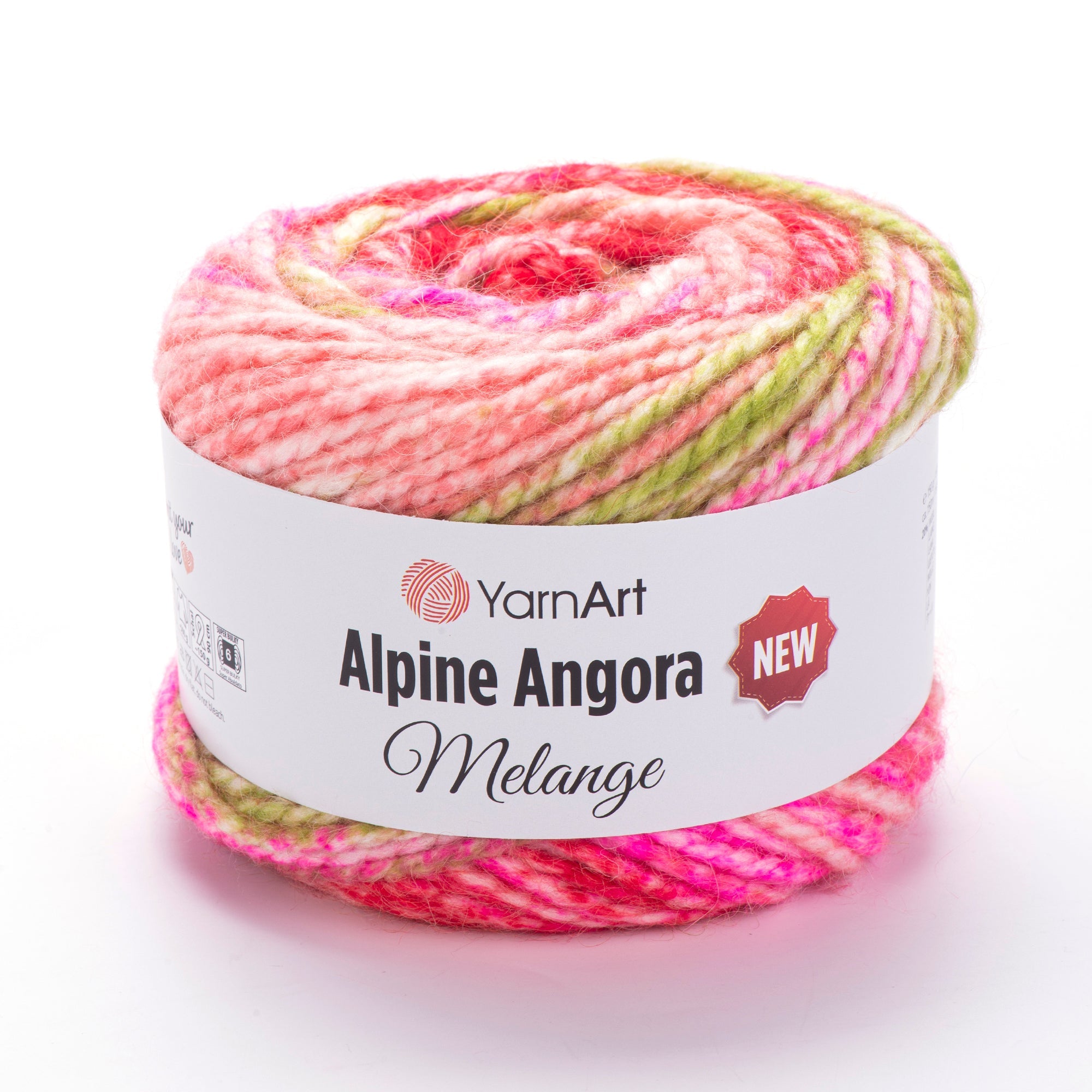 YarnArt Alpine Angora Melange New 6417 yarn by YarnPark
