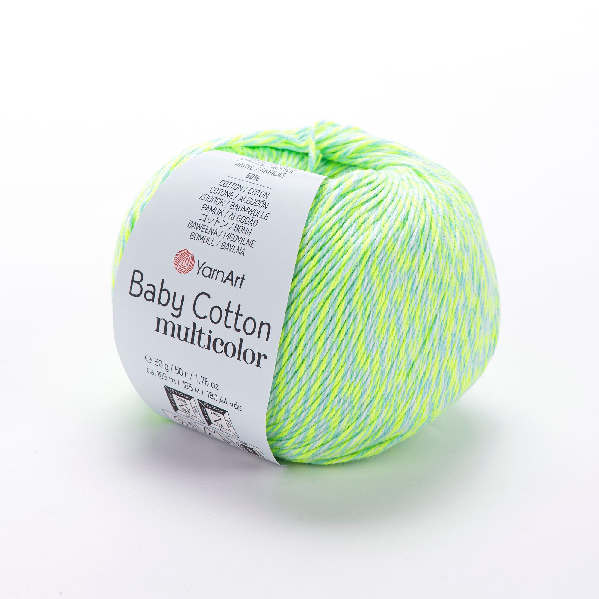 YarnArt Baby Cotton Multicolor 5206 yarn by YarnPark