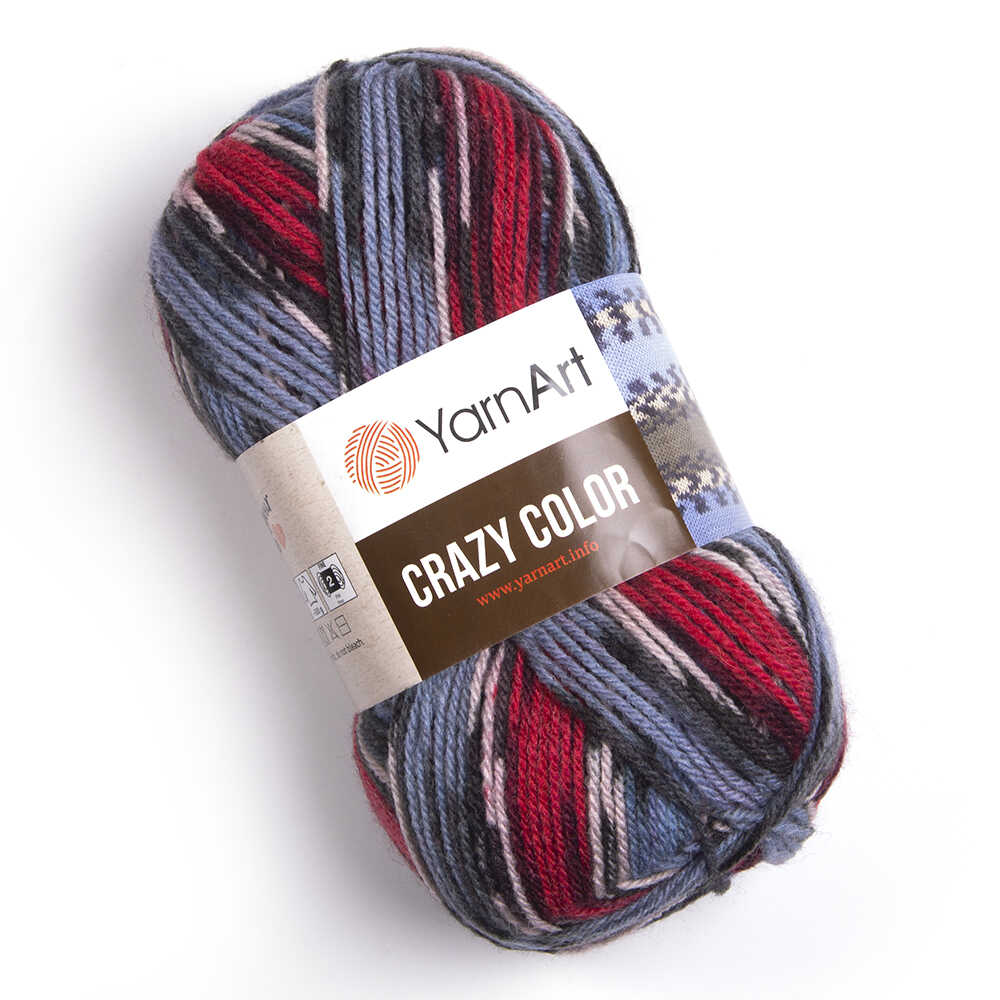 YarnArt Crazy Color 164 yarn by YarnPark