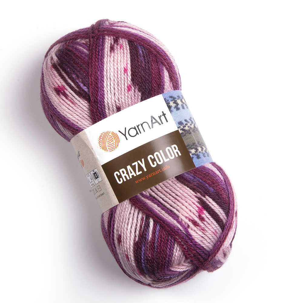 YarnArt Crazy Color 168 yarn by YarnPark