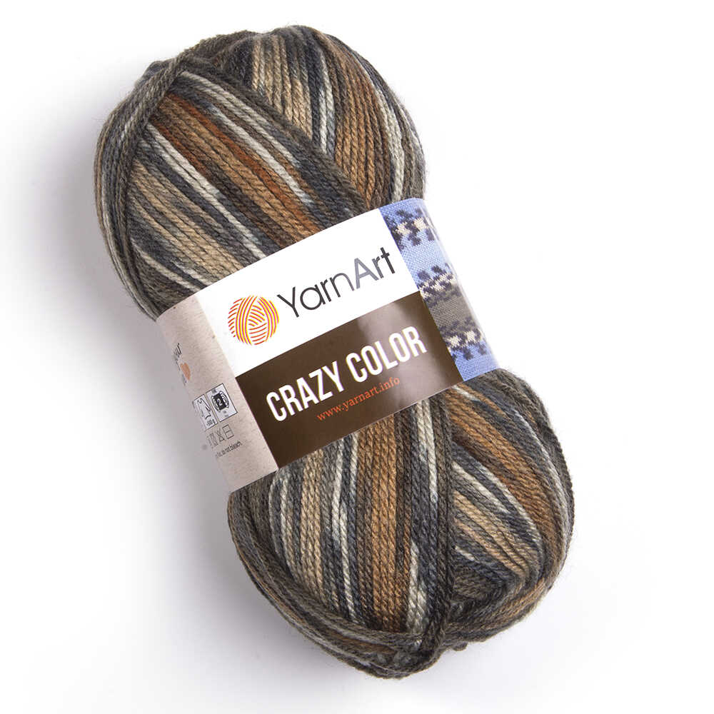 YarnArt Crazy Color 171 yarn by YarnPark