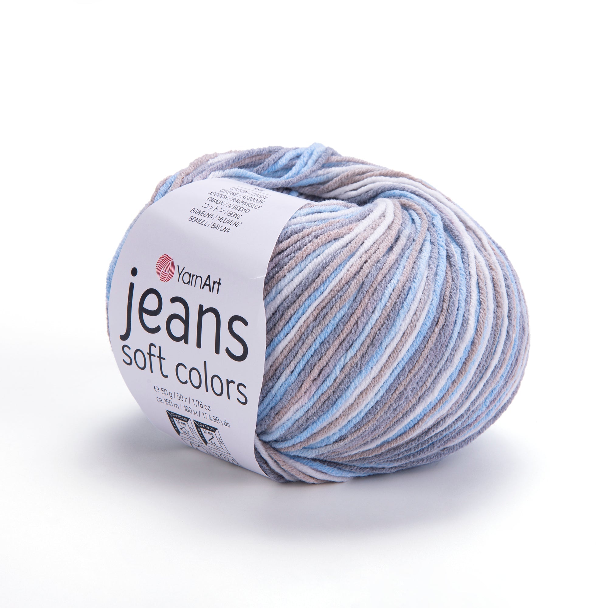 YarnArt Jeans Soft Colors 6210 yarn by YarnPark