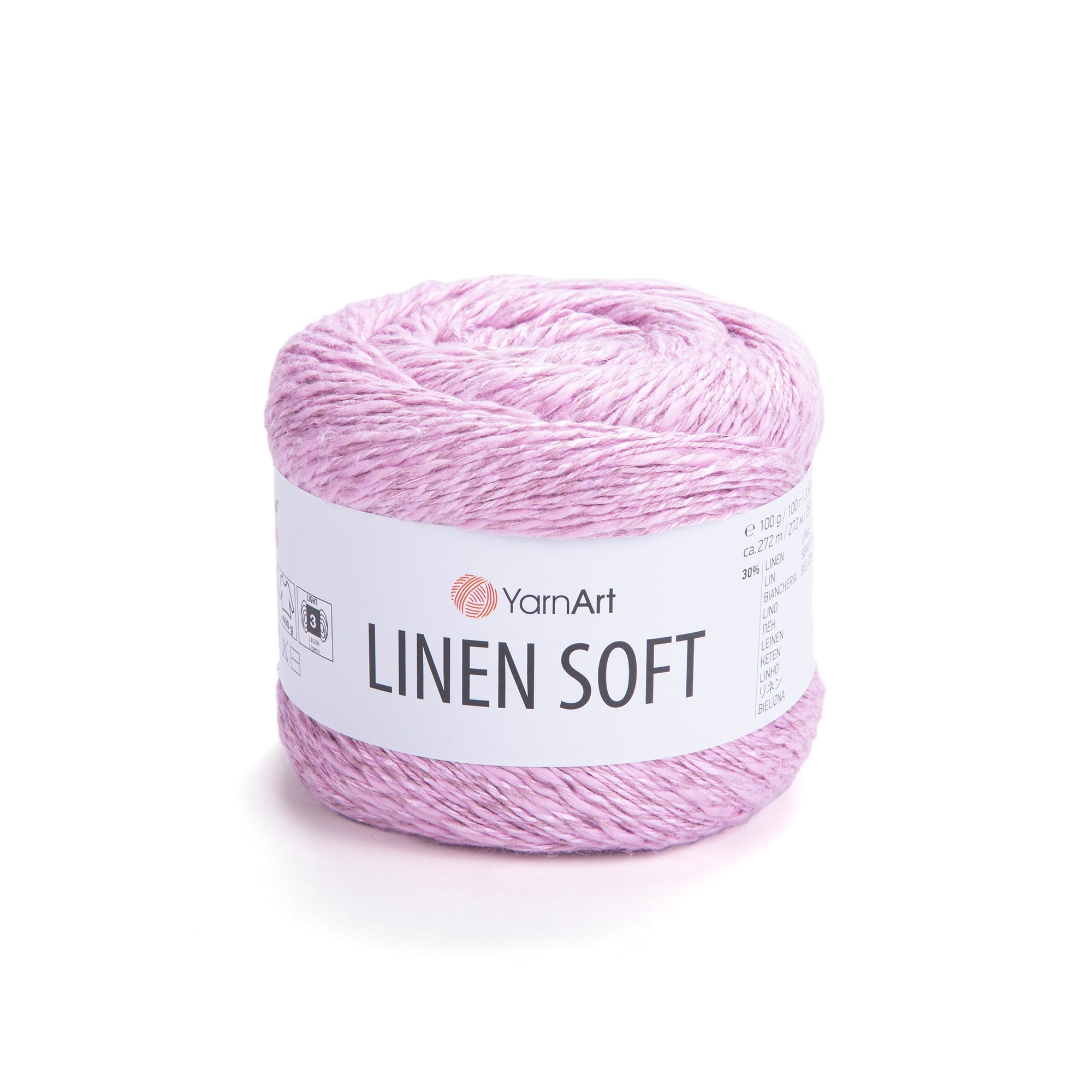 YarnArt Linen Soft 7321 - Linen & Cotton Blend Yarn for Summer Projects