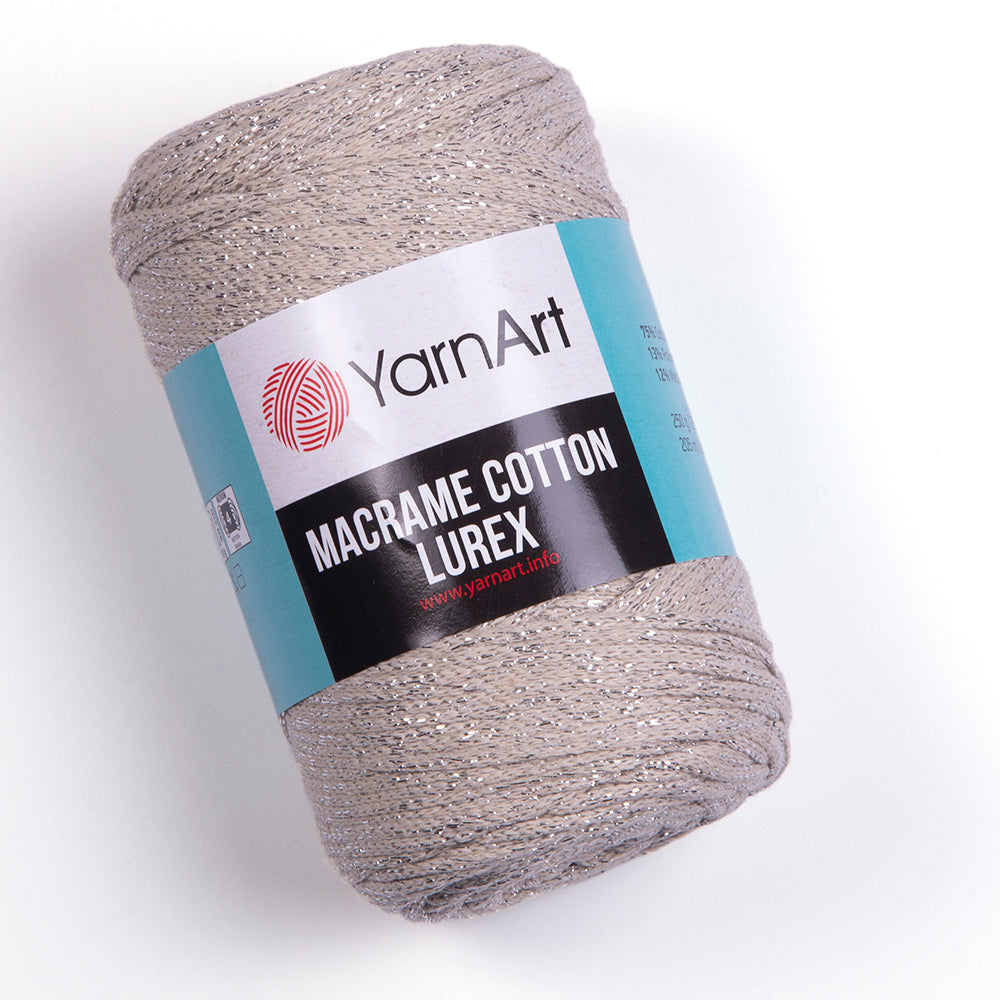 YarnArt Macrame Cotton Lurex 725 yarn by YarnPark