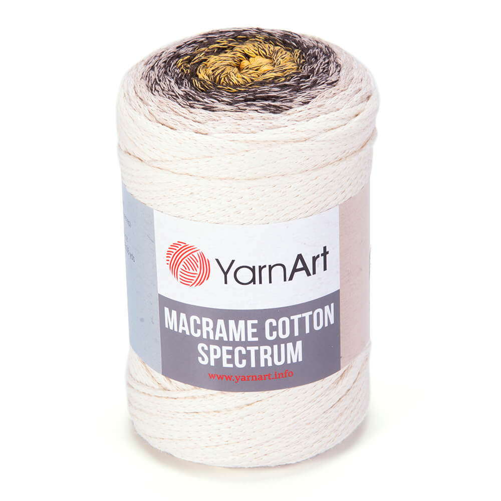 YarnArt Macrame Cotton Spectrum 1301 yarn by YarnPark