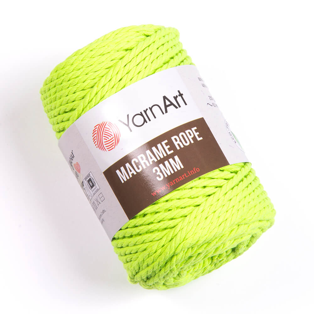 YarnArt Macrame Rope 3 mm 801 yarn by YarnPark