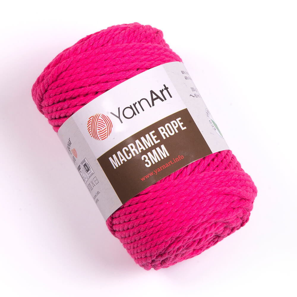 Yarts Rope YarnArt Macrame Rope 3 mm 803 - Durable Cotton Blend for Stunning Crafts