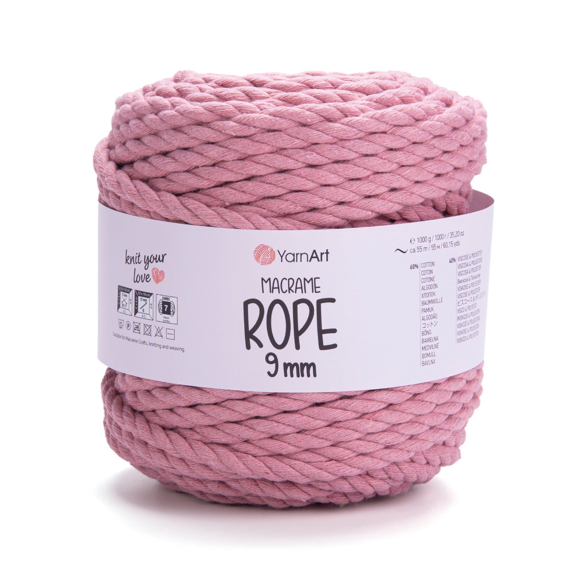 YarnArt Macrame Rope 9 mm 792 yarn by YarnPark