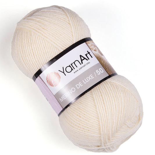 YarnArt Merino De Luxe 50 502 yarn by YarnPark