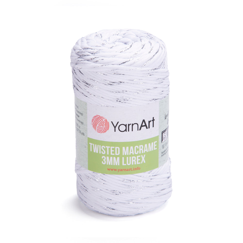 YarnArt Twisted Macrame 3 MM Lurex 751 yarn by YarnPark