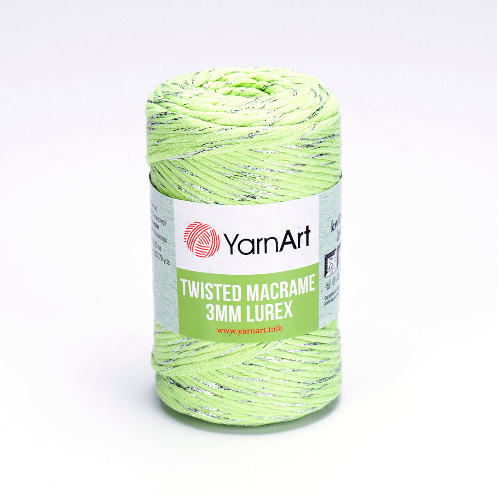 YarnArt Twisted Macrame 3 MM Lurex 755 yarn by YarnPark