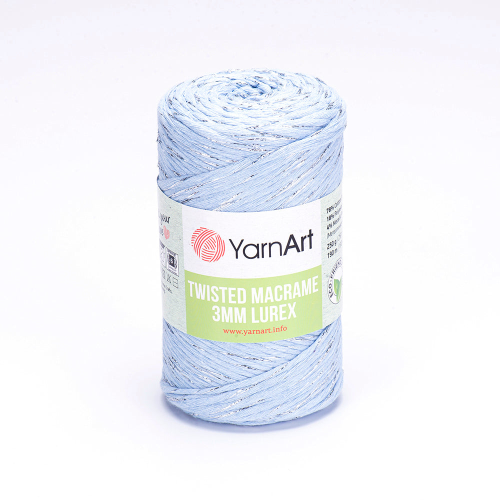 YarnArt Twisted Macrame 3 MM Lurex 760 yarn by YarnPark