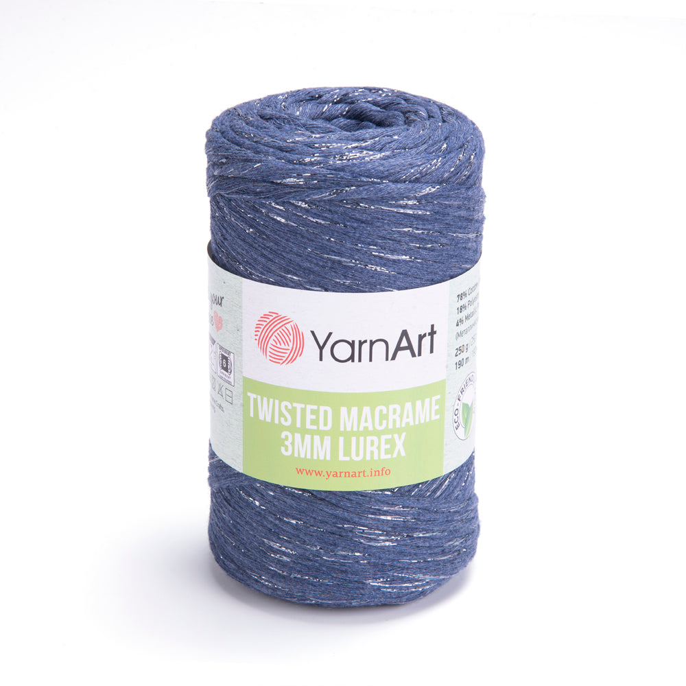 YarnArt Twisted Macrame 3 MM Lurex 761 yarn by YarnPark