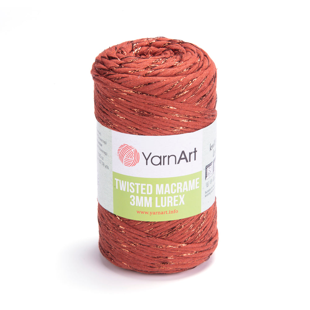 YarnArt Twisted Macrame 3 MM Lurex 785 yarn by YarnPark